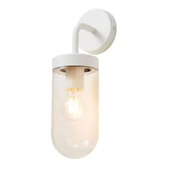 Chelsea Curved Arm Wall Light, Ivory