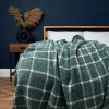 Chequers Throw, Green
