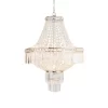 Chloey Chandelier, Polished Nickel