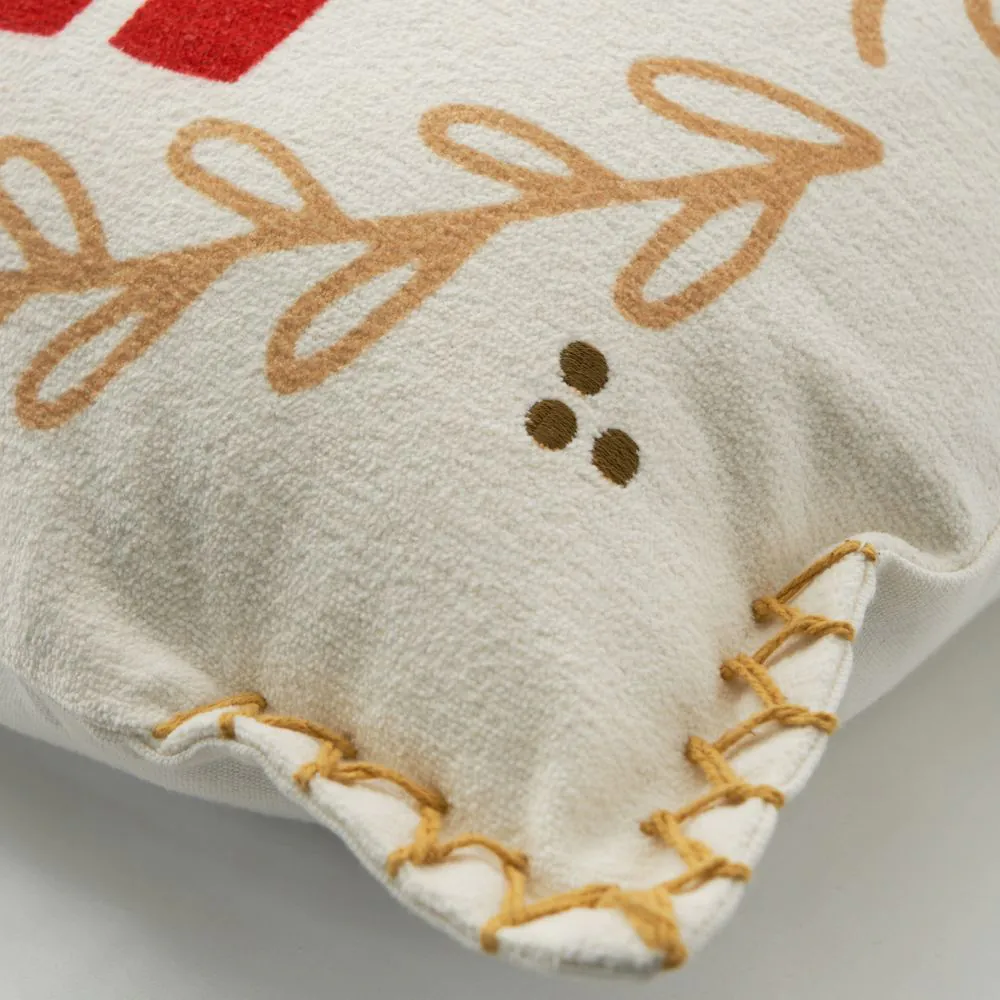 Christmas Nutcracker Cushion, Natural - Image 3