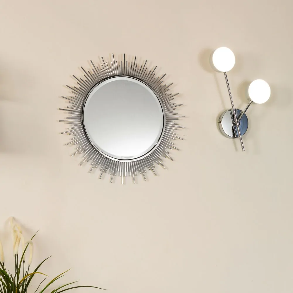 Cian LED Bathroom Wall Light, Chrome - Image 2