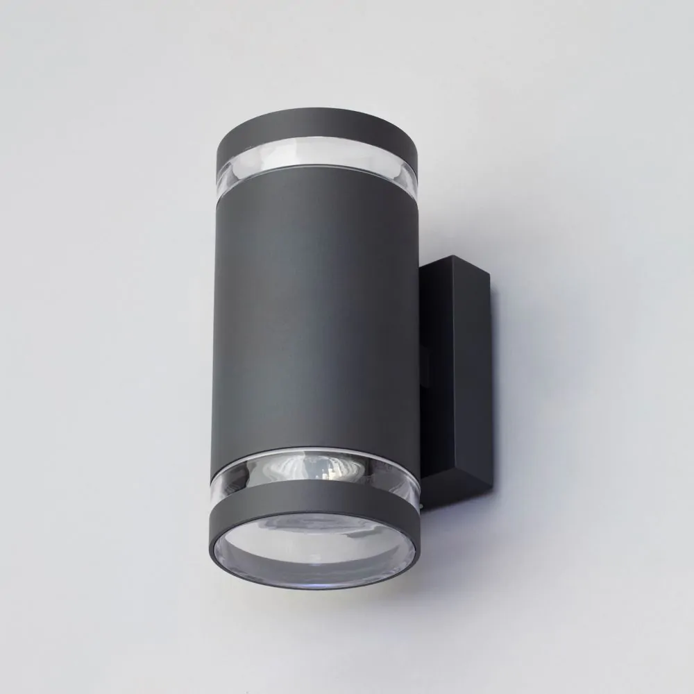 Cinder Outdoor Wall Light, Anthracite - Image 4