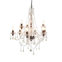 Darlia 9 Light Ceiling Pendant, Bronze