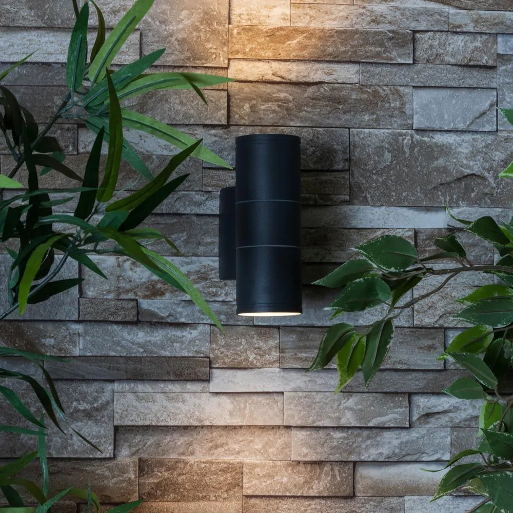 Delting Up And Down Outdoor Wall Light, Anthracite - Image 2