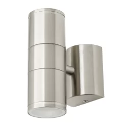 Delting Up And Down Outdoor Wall Light, Stainless Steel