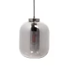 Draper Glass Shade Ceiling Pendant, Pewter