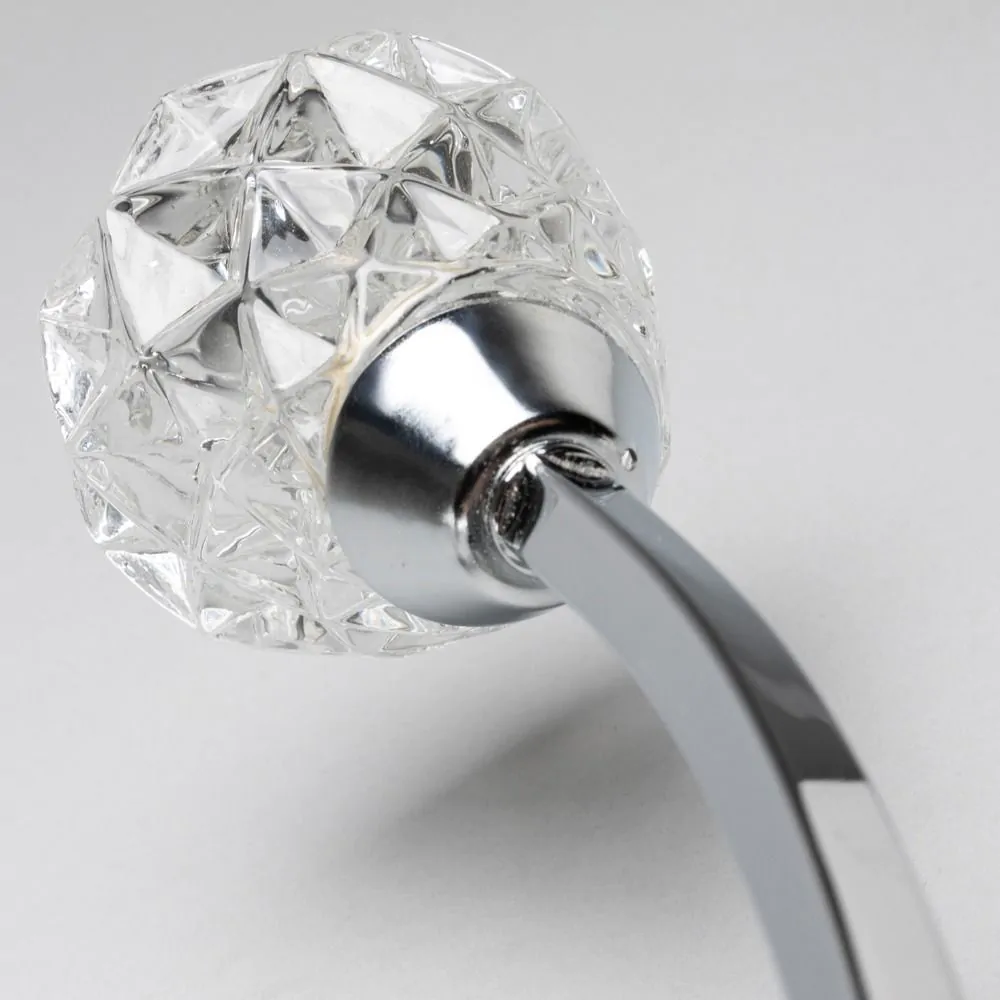 Eliza Bathroom Wall Light, Chrome - Image 5