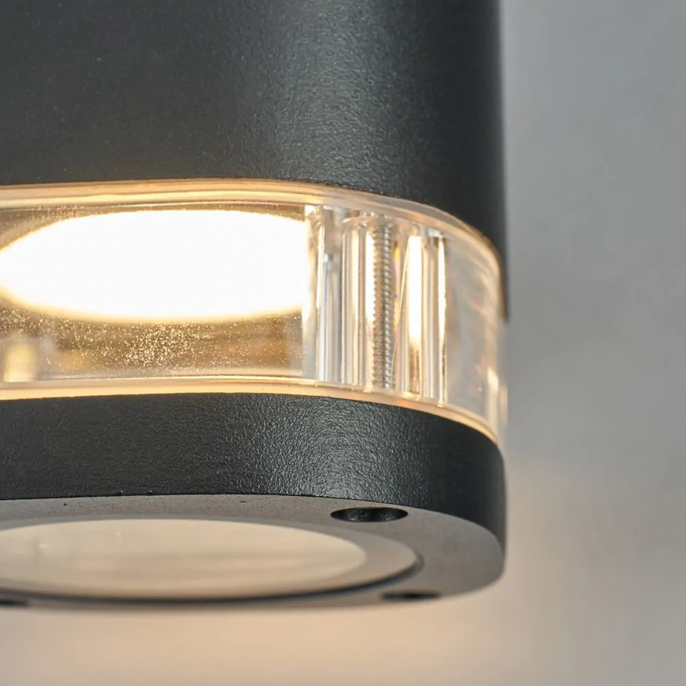 Epin Up & Down Outdoor Wall Light, Black - Image 5