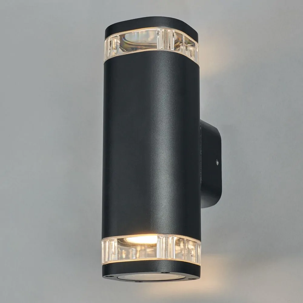 Epin Up & Down Outdoor Wall Light, Black - Image 3