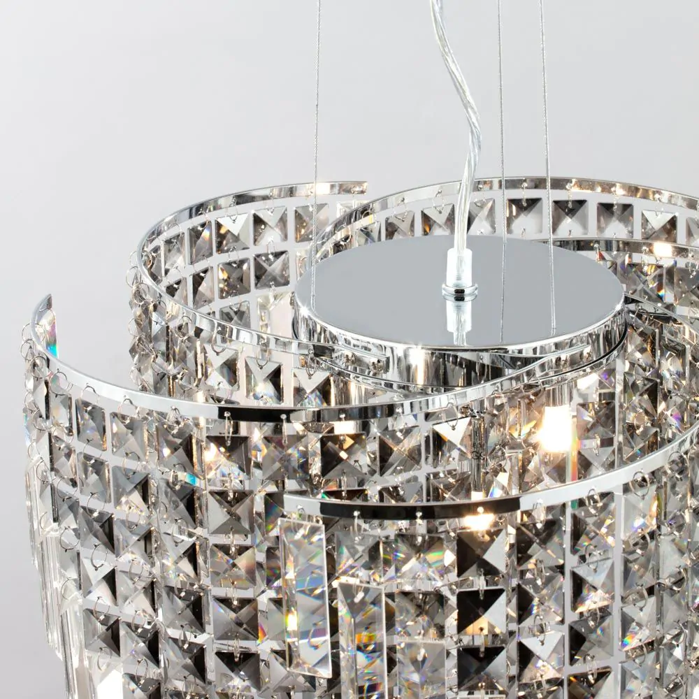 Esme Chandelier, Chrome - Image 5