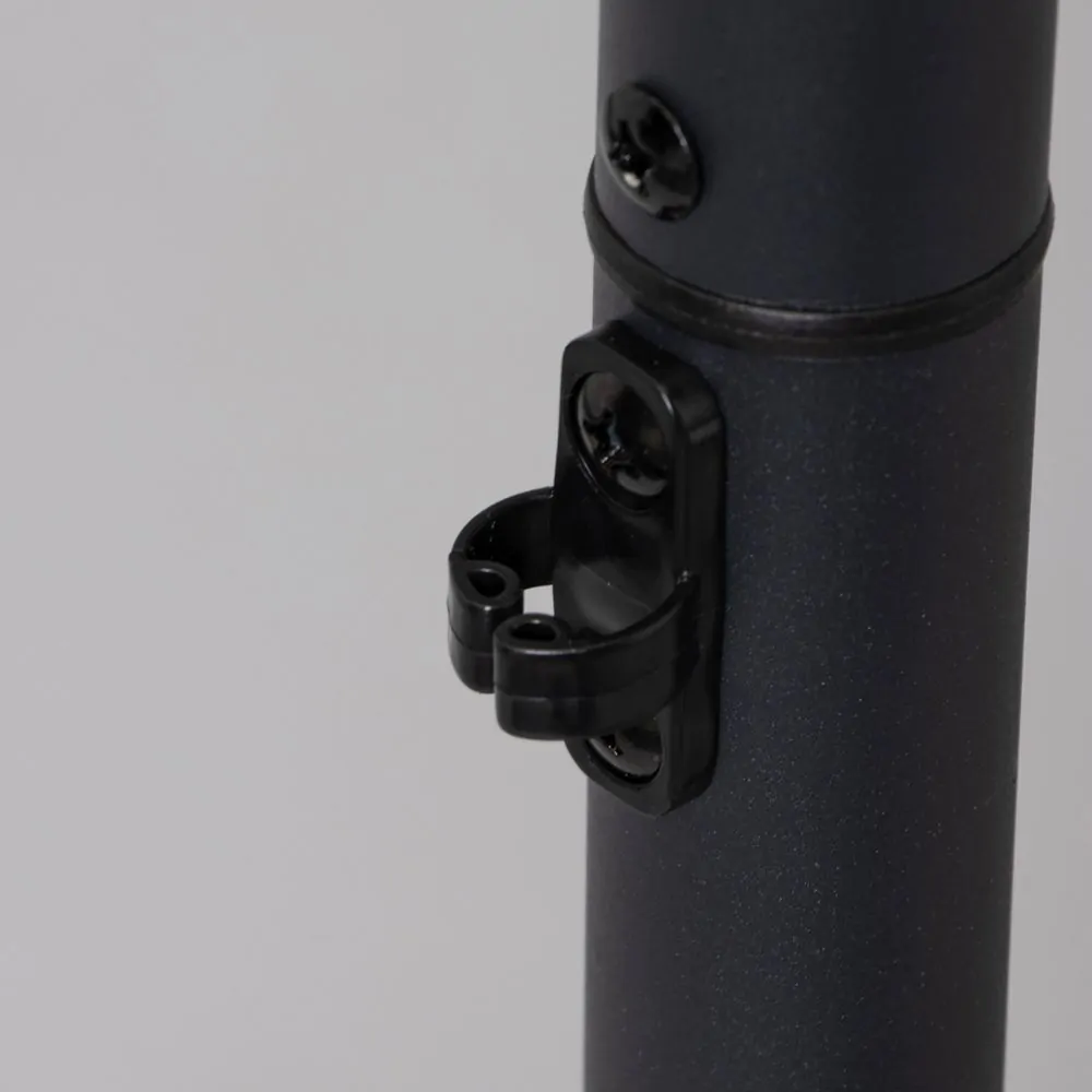 Floor Stand For Outdoor Wall Mounted Radiant Heaters, Black - Image 3