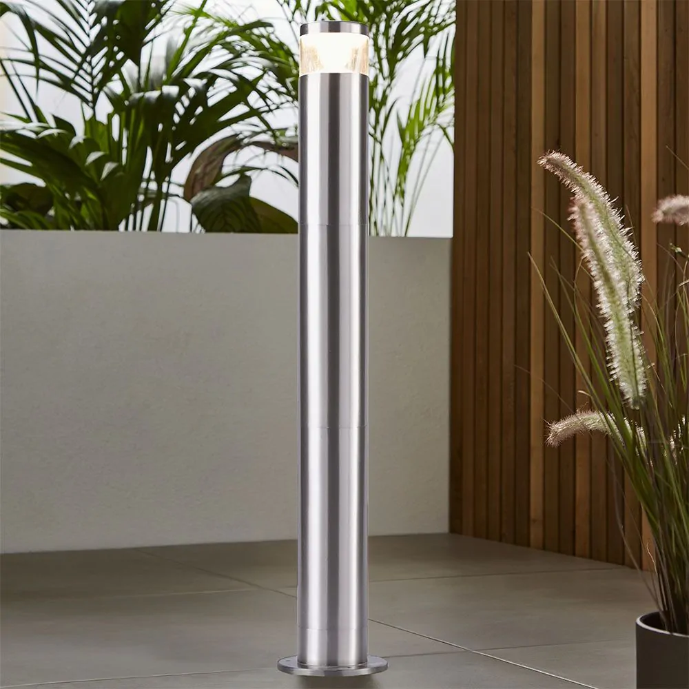 Forbes LED 360° Post Bollard Light, Steel - Image 2