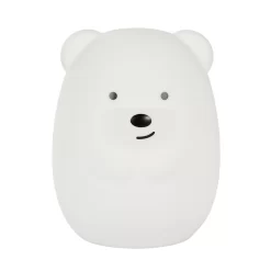 Glow Bear Colour Changing Night Light, White