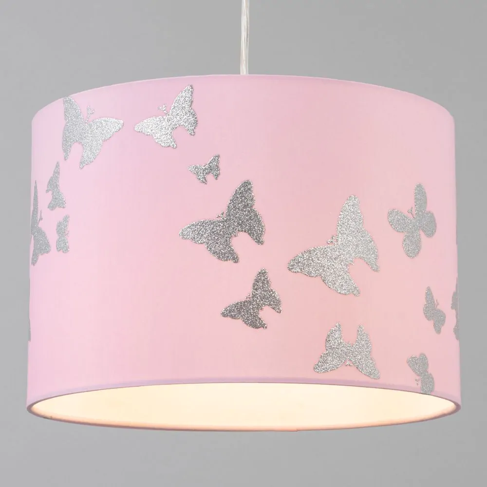 Glow Butterfly Easy Fit Light Shade, Pink - Image 3