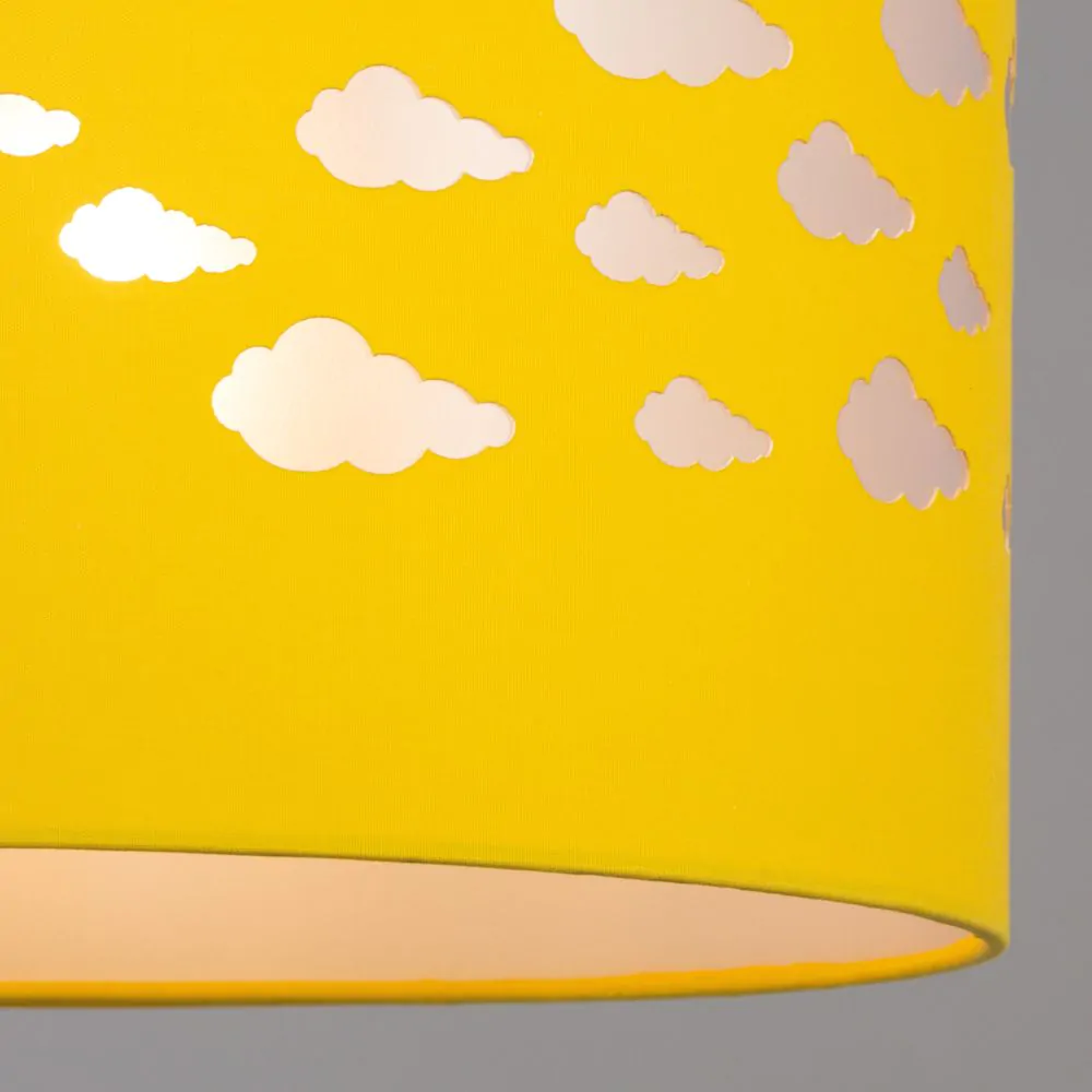 Glow Clouds Easy Fit Light Shade, Ochre - Image 5
