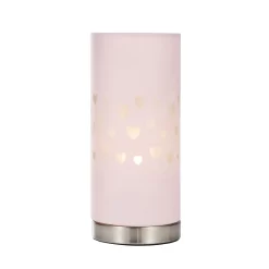 Glow Hearts Table Lamp, Pink