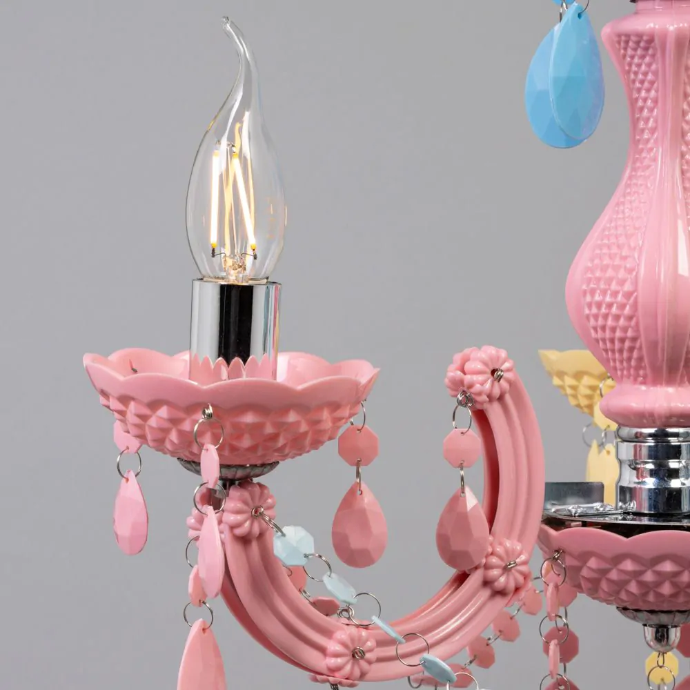 Glow Marie Funky Chandelier, Multi - Image 5