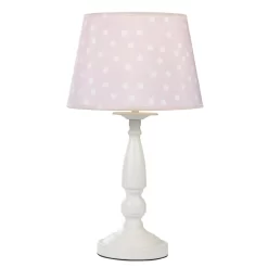 Glow Polka Dot Table Lamp, White