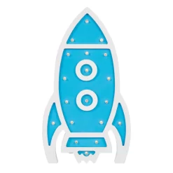 Glow Rocket Table Lamp, Blue