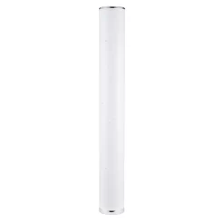 Glow Starburst Colour Changing LED Cylinder Floor Lamp, White