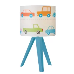 Glow Traffic Tripod Table Lamp, Blue