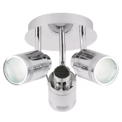 Hector Bathroom Ceiling Spotlight Plate, Chrome