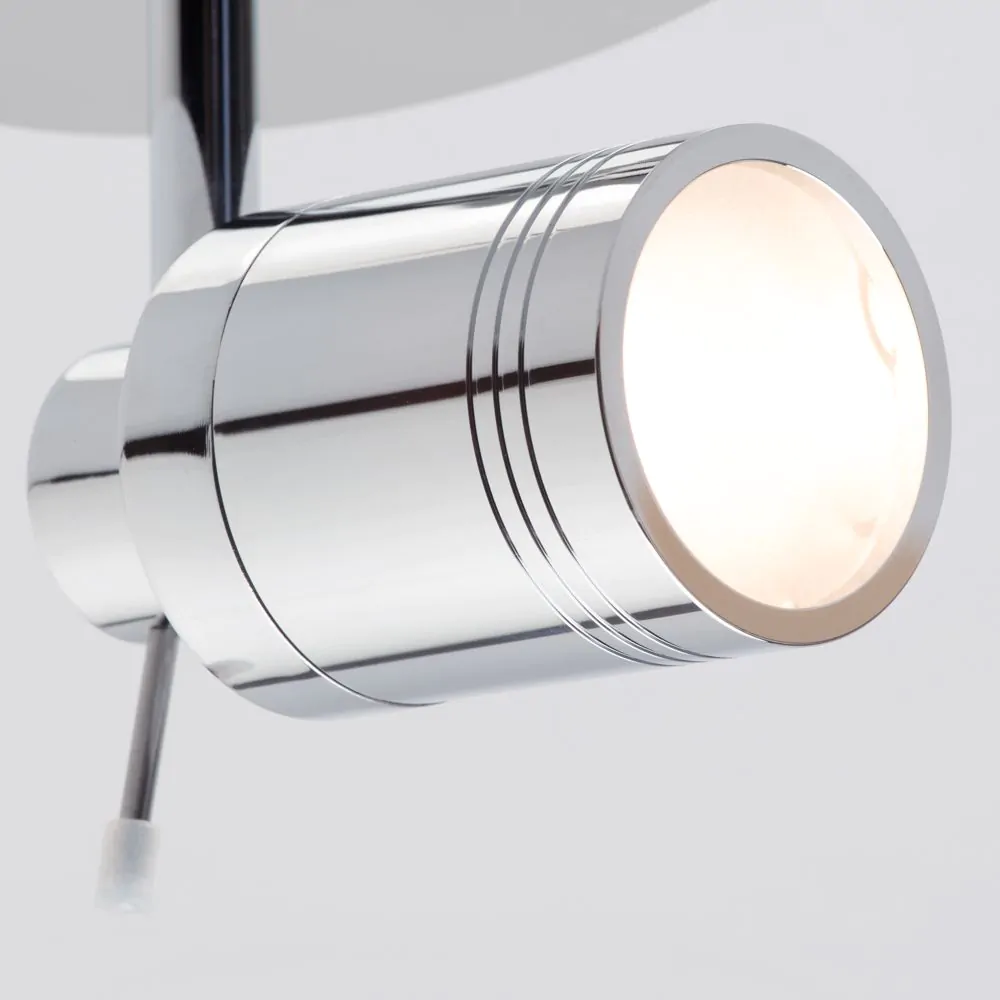 Hector Single Light Bathroom Spotlight, Chrome - Image 5