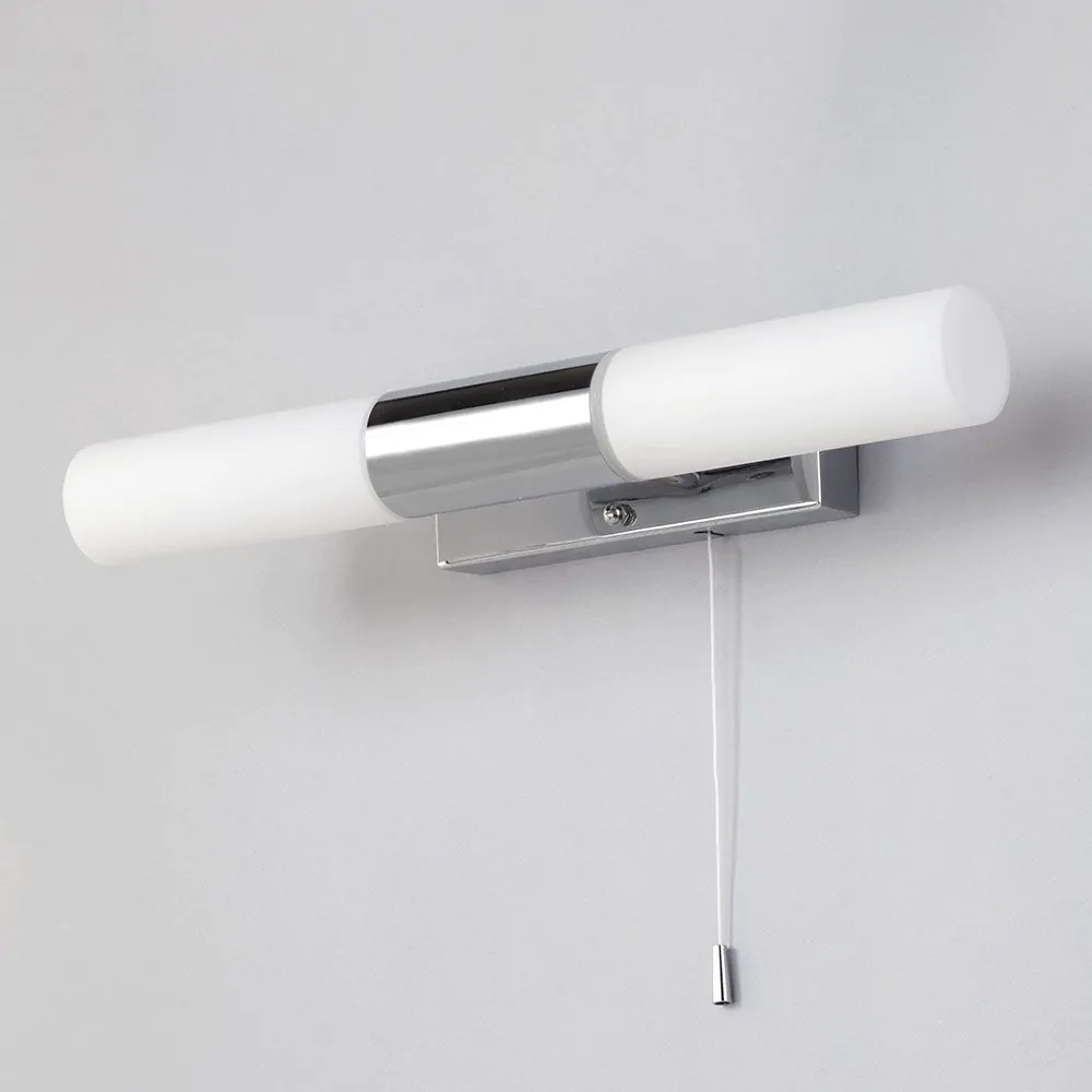 Capri Bathroom Wall Light, Chrome - Image 4