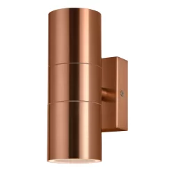 Jared Outdoor Up And Down Wall Light, Copper