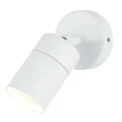Jared Single Outdoor Wall Light, White