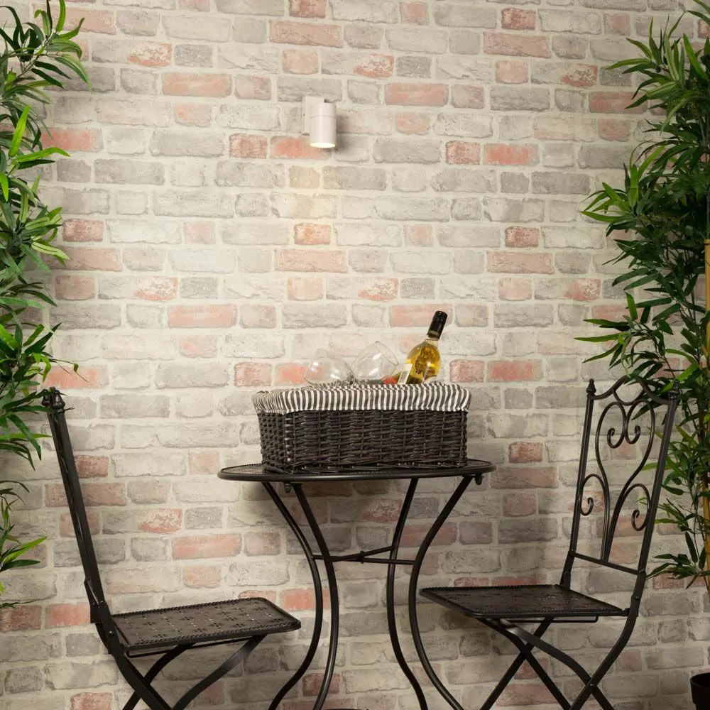 Jared Outdoor Up Or Down Wall Light, White - Image 2