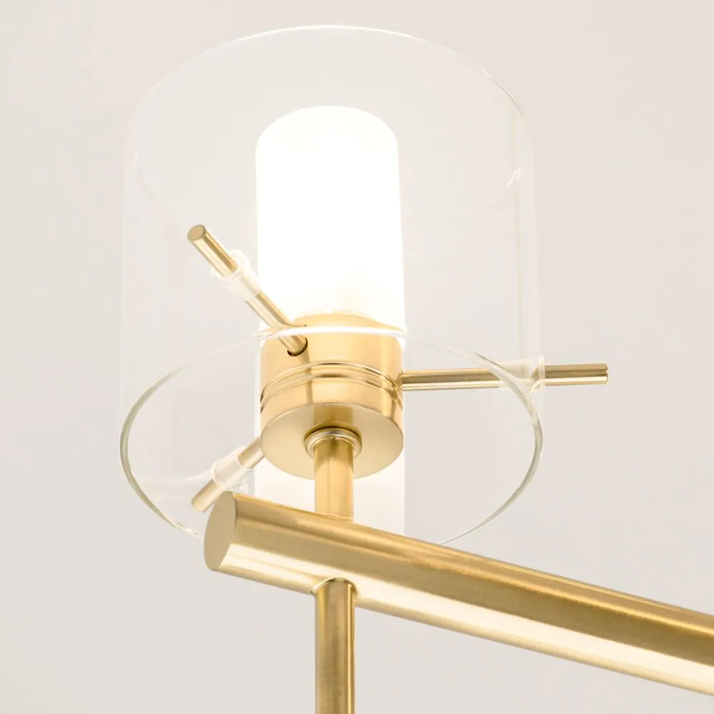 Jean Bathroom Ceiling Light, Satin Brass - Image 5