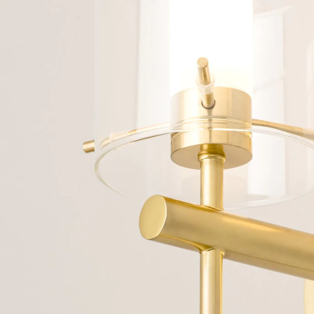 Jean Single Bathroom Wall Light, Satin Brass - Image 5