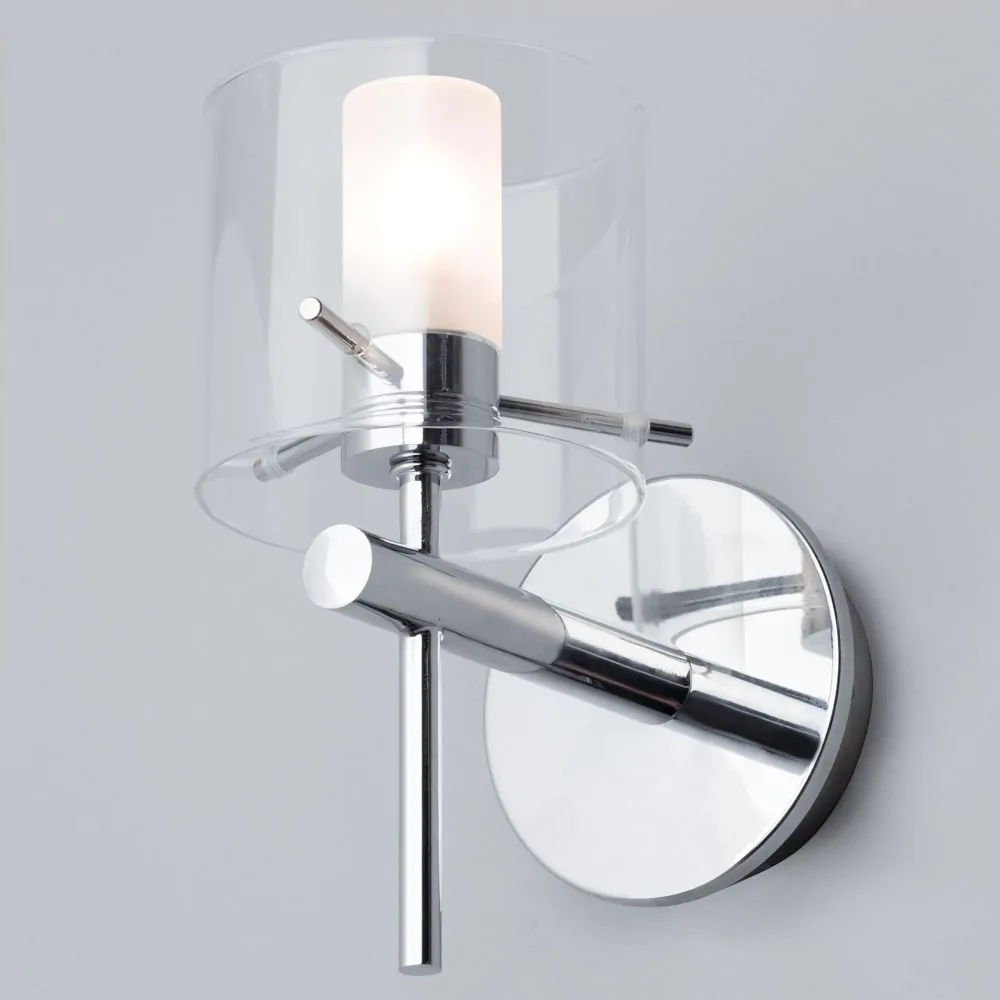 Jean Single Bathroom Wall Light, Chrome - Image 3