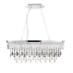 Jennifer Diner Ceiling Pendant, Chrome