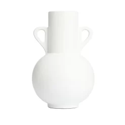 Jug Ceramic Vase, White