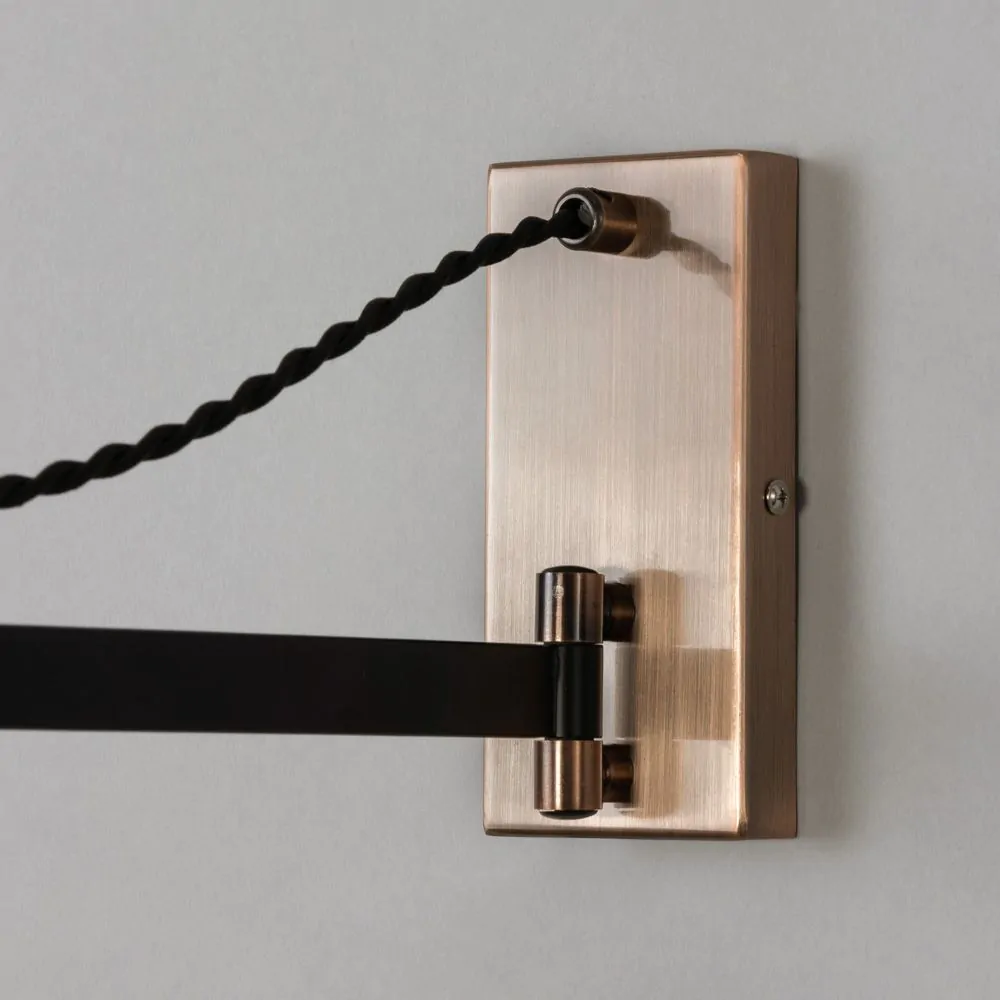Juniper Wall Light, Copper And Black - Image 5