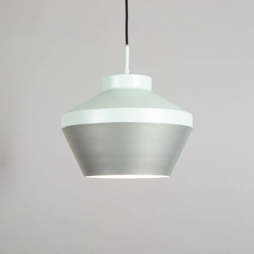 Lexi Ceiling Pendant, Mint & Pewter - Image 3