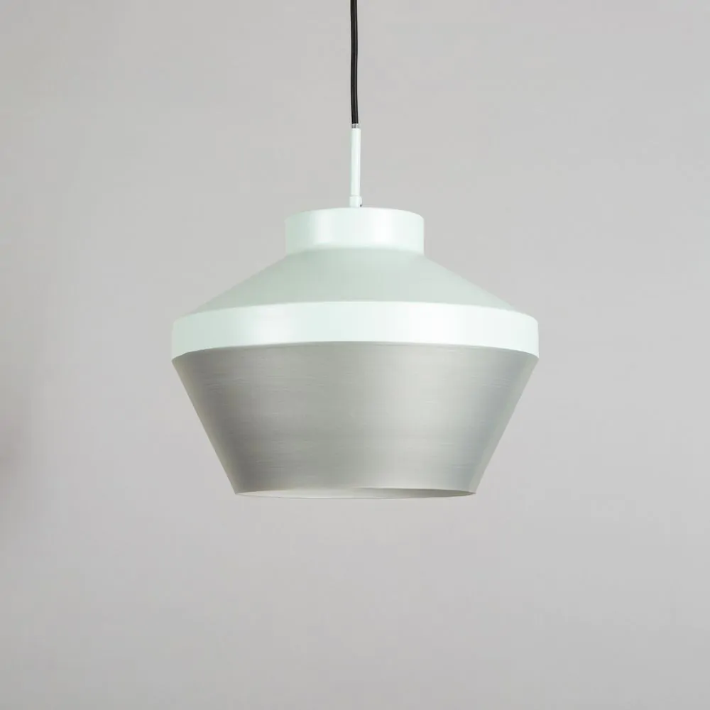 Lexi Ceiling Pendant, Mint & Pewter - Image 4