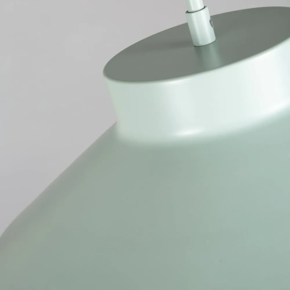 Lexi Ceiling Pendant, Mint & Pewter - Image 5