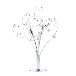 Lila Table Lamp, Chrome