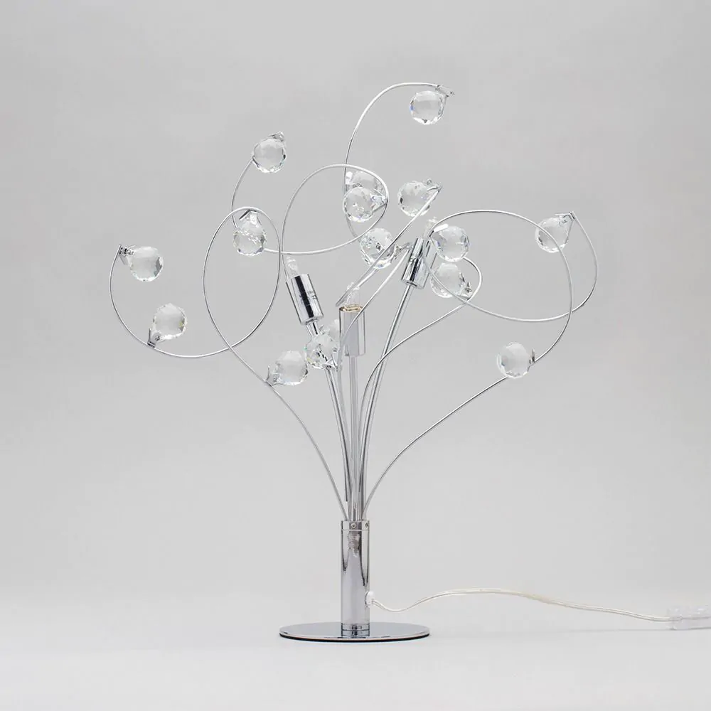 Lila Table Lamp, Chrome - Image 4