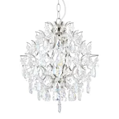 Lisa 1 Light Pendant, Nickel