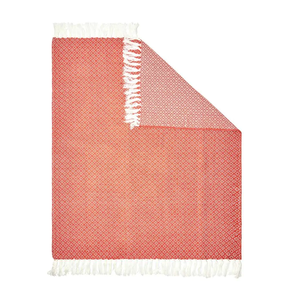 Manhattan Throw, Burnt Orange - Image 2