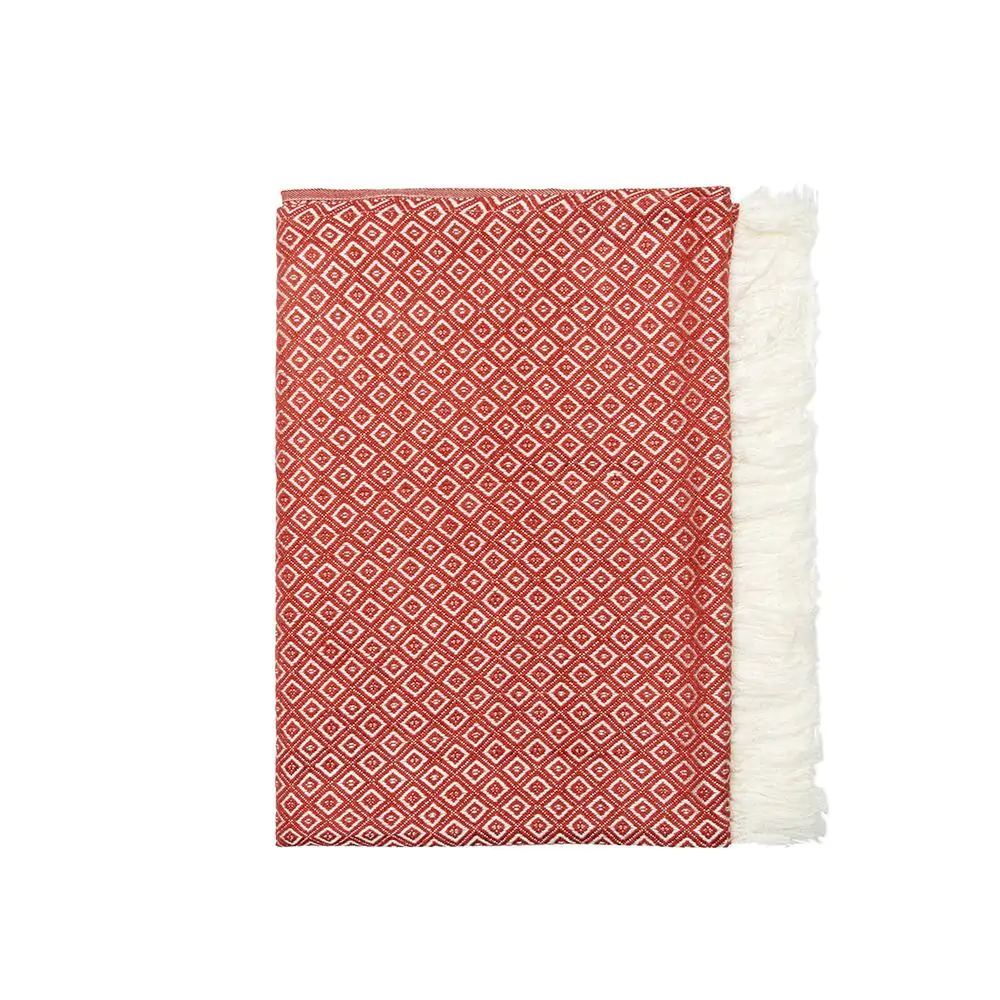 Manhattan Throw, Burnt Orange - Image 3