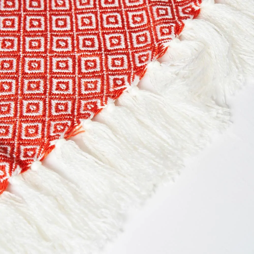 Manhattan Throw, Burnt Orange - Image 5