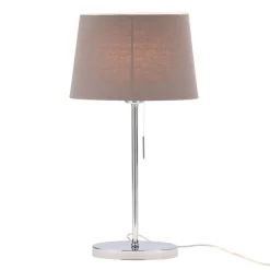 Marley Table Lamp, Chrome