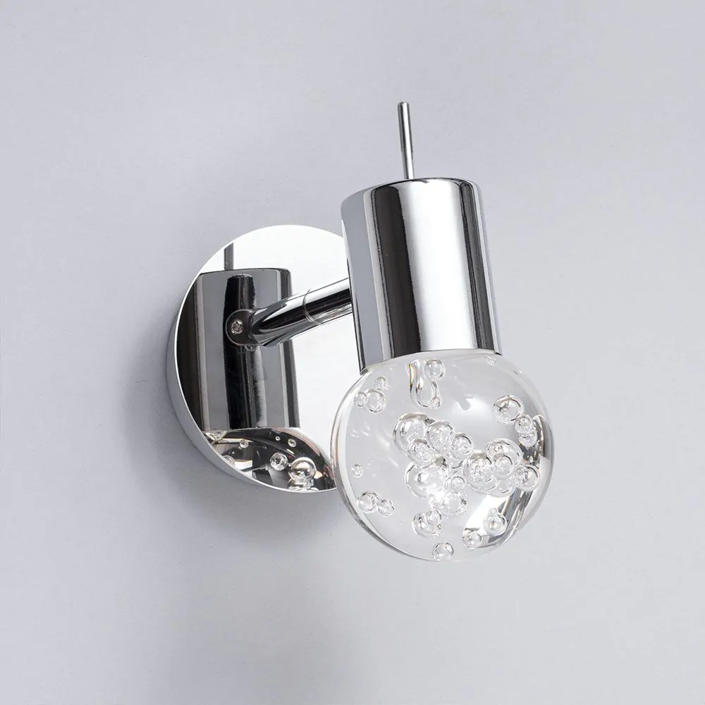 Martha LED Bathroom Spotlight, Chrome - Image 4