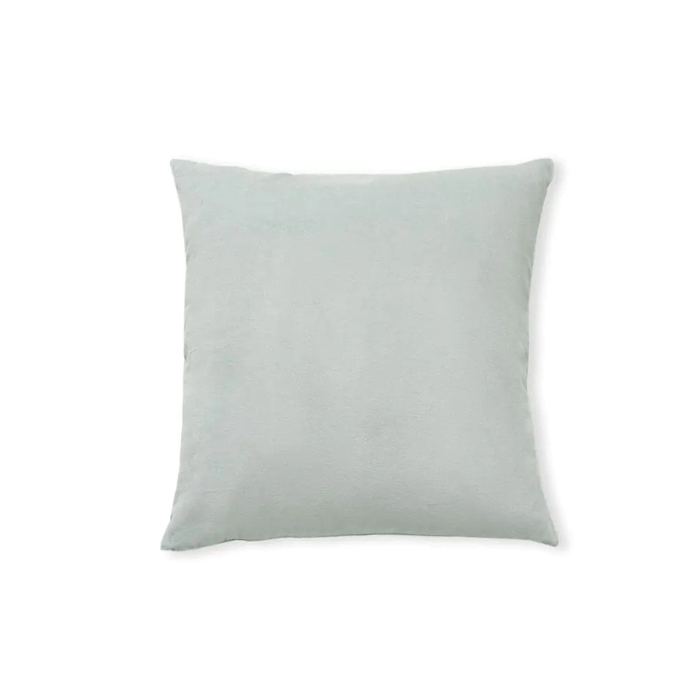Matte Velvet Cushion, Sage - Image 2
