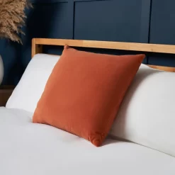 Matte Velvet Cushion, Terracotta